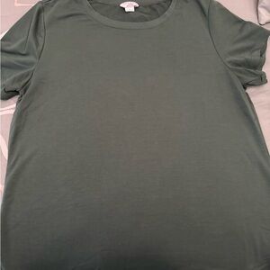 Danskin Forest Green Short Sleeve Tee